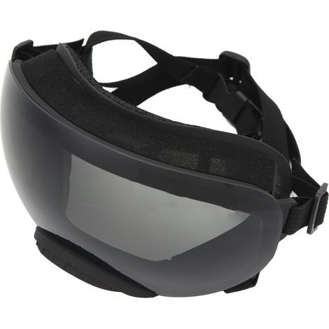 Hunde-Sonnenbrille mit UV-Schutz, verstellbarem Riemen, für Welpen und mittelgroße bis große Hunde. Graue Gläser. (1/5)