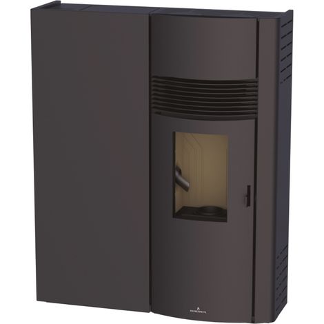 Poêle à pellet 11kW - Adry noir - Sans (1/3)