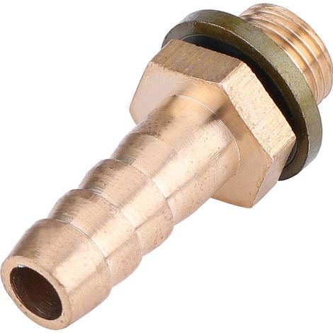 Système de refroidissement d'huile de radiateur modifié pour moto, connecteur à vis creux à sortie directe dédié, interface M8 (vendu par paquets de 4) (M10x1mm) (1/5)