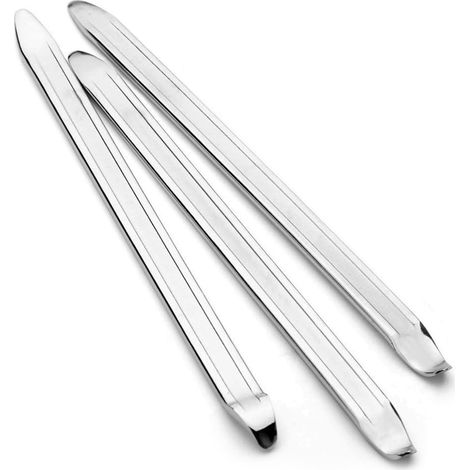 3-teilige Fahrradreifenheber, 28 cm, hochfester Stahl, Reifenheber, Montagewerkzeuge für Motorrad, Fahrrad, Auto, Roller