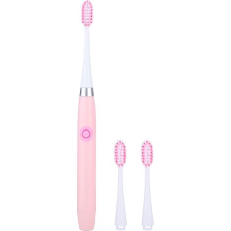 Brosse À Dents Électrique - Vibration Sonique 4000 Min - Imperméable Ipx7 - Pour Enfants Et Adultes - Rose