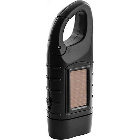 Lampe de secours multifonctionnelle à énergie solaire, à suspendre, pour le camping en plein air