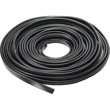 TRU COMPONENTS Kantenschutz PVC Schwarz 10 m (1/3)