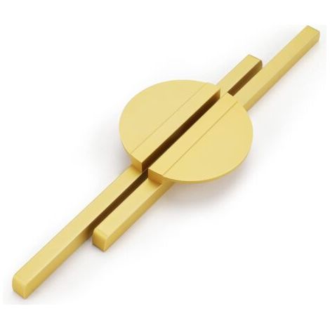 Set of 2 Kitchen Furniture Handles Center Distance 160mm Gold Furniture Handle Kitchen Furniture Handle Semicircle Kitchen Handles Gold Door Handle Drawer Handle (1/5)