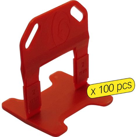 Sachet  100 croisillons 2 mm autonivelants - MEJIX - 180064
