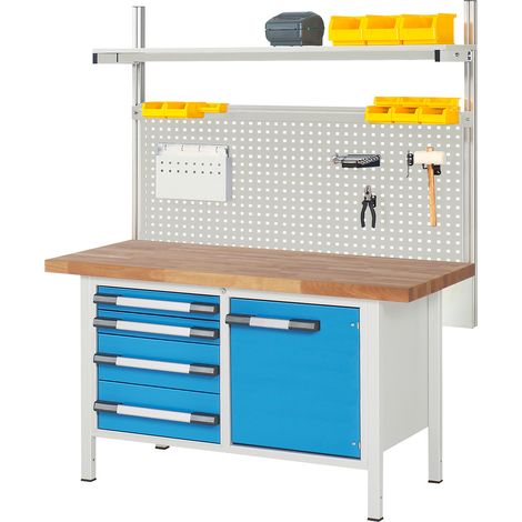 eurokraft pro, Établi avec superstructure série 8000, avec (1/5)