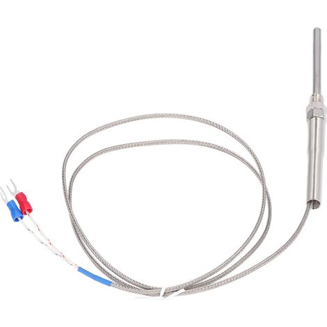 BERM Thermoelement Typ K Temperaturregler Sensor 0‐400℃ 50mm Sonde 1 Meter Kabel (1/5)