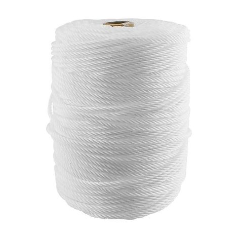 Cordino di plastica - 5 mm x 200 m bianco (1/2)