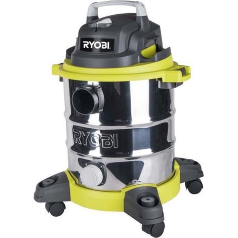 Ryobi RVC-1220I-G Aspiradora de agua inoxidable 1250W 20L