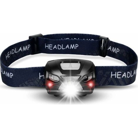 Lampes Frontales LED, Lampe-Torche IP65 de projecteur imperméable Rechargeable d'USB, 4 Modes pour l'extérieur (1/3)