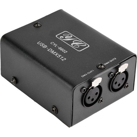 Ej.Life Contrôleur DMX, contrôleur d'éclairage, DMX512 LED lumière DMX-Stage Lighting Controller Stage Light Controller Light DMX Controller USB to DMX salle de bain pour chambre (1/5)