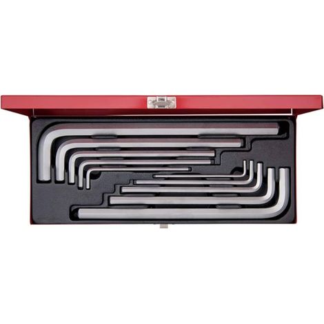 Coffret de 6 clés mâles 6 pans extra longues H3 à H17 King tony (1/3)