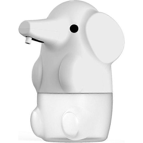 Distributeur de savon automatique, distributeur de savon moussant pour enfants (blanc) (1/5)