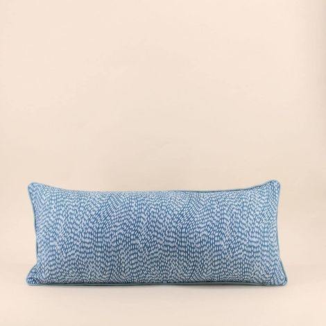 Coussin déperlant & anti-uv motifs organiques 30x70cm (1/5)