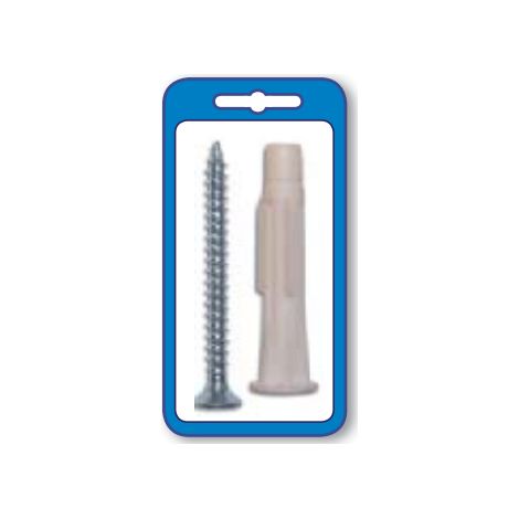 MASIDEF - 20 TASSELLI IN NYLON GRIP CONVITI TPS D5 3,5X40mm