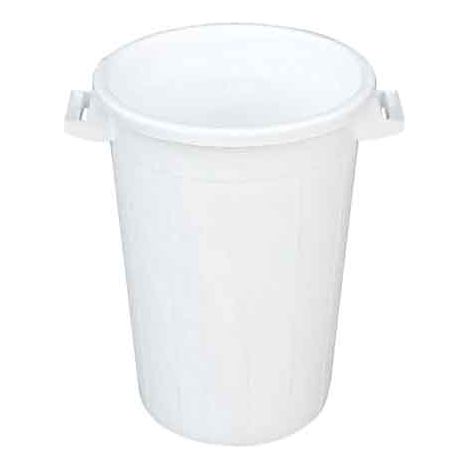 BIDONE PER RIFIUTI BIANCO 100 lt - Ø 47x66h