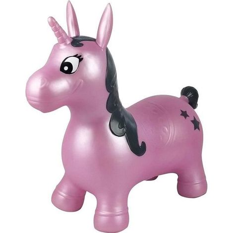 Licorne sauteuse gonflable Lexibook Violet (1/5)
