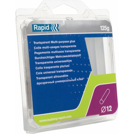 colla diametro 12 trasparente blister 125 gr.