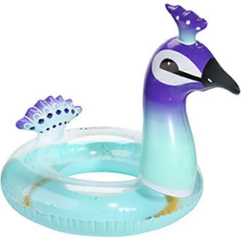Bouée gonflable pour piscine, jouet de natation, anneau de natation à paillettes licorne, style fête aquatique 3 (1/5)