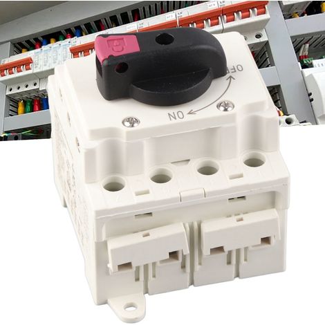 1000V 32A DC Photovoltaik-Trennschalter, Einzel-Trennschalter, wasserdichter Umschalter speziell für Photovoltaik-Anwendungen (1/5)