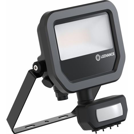 Ledvance LED-Strahler Aluminium Schwarz 8W 1100 Lumen