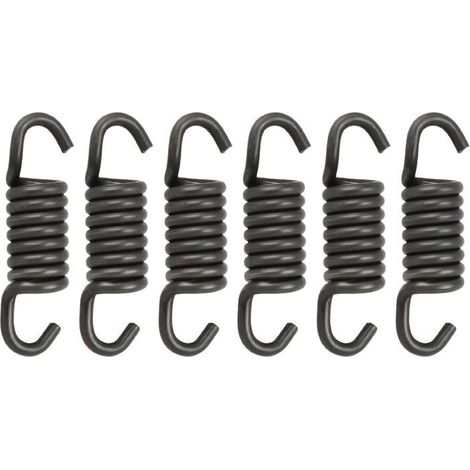 Lot de 6 Ressorts d'embrayage Compatibles avec Les Tondeuses à Gazon Les Débroussailleuses Les Scooters 43CC - 52CC, 41,8 X 11 Mm