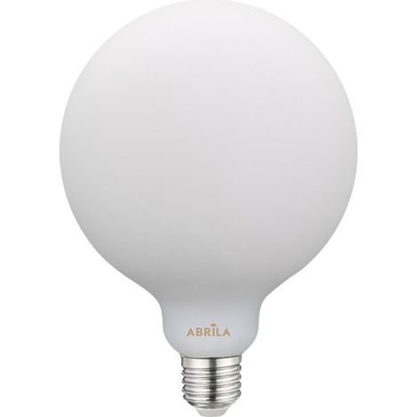 Bombilla LED globo opal de filamento "Abrila" E27 (12W 6000K 1080lm) Ø9,5x14,2cm