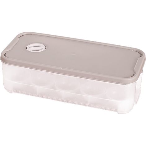 Boîte De Rangement Pour Œufs - Contenant Réfrigérateur En PP - 10 Alvéoles - Organisation Cuisine Et Réfrigérateur - 1 Pièce (1/4)