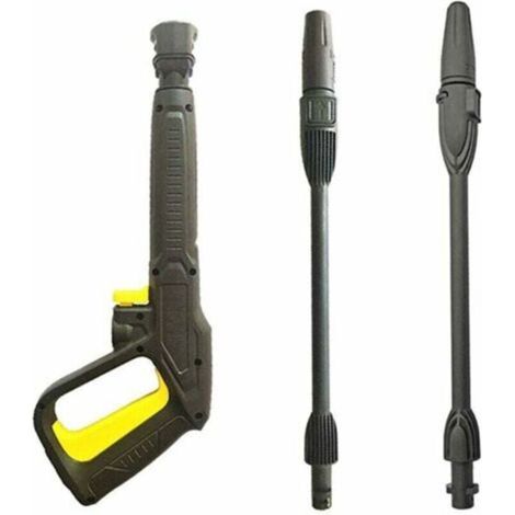 Pistolet déclencheur haute pression et 2 lance de jet, 150 bar 2200 PSI Pièces de rechange pour Karcher K2 K3 K4 K5 K6 K7 (1/5)