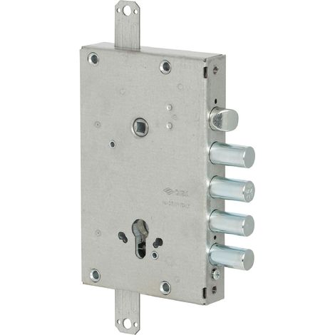 SERRATURA DA APPLICARE TRIPLICE PER PORTE BLINDATE ART. 56515 E 64 - 2 mandate / 4 catenacci  - CISA