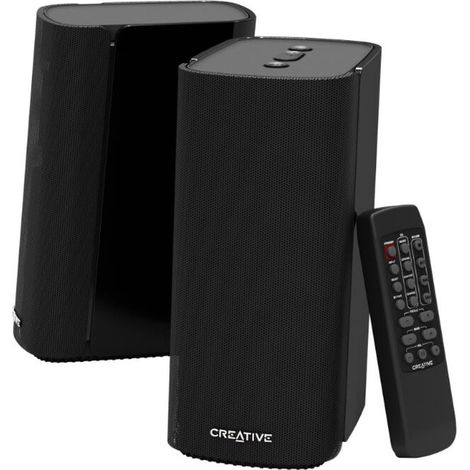 ALTAVOCES CREATIVE 2.0 T100 BLUETOOTH AUX USB MANDO 51MF1690AA000 (1/5)