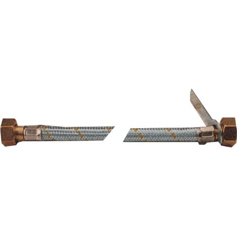 cf 2 piA ces de tuyau flexible pour raccordement au gaz F / F 1/2 "cm 50 tresse mA tallique