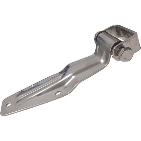Adatto per 2 cerniere per porte di container in acciaio inox, applicabile ai vani refrigerati di camion, furgoni e veicoli per le consegne.