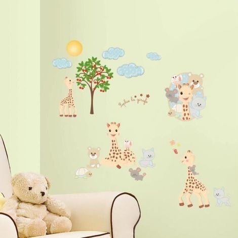 SOPHIE LA GIRAFE - Stickers repositionnables Sophie la Girafe (1/4)