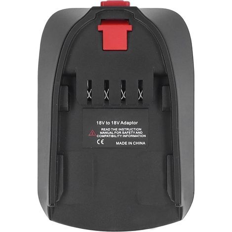 Ej.Life Adaptateur de Batterie BOSB18C Converti Kit de Conversion de Batterie pour Batteries Li-ION Bosch BAT618 en Outil électrique 18V (1/5)