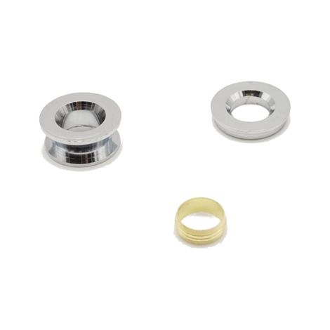 PrimaPlus Chrome Reducing Set 28x15mm - Premium Brass Fittings (1/2)