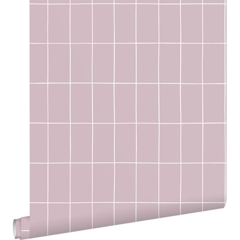 papier peint carrelage violet - ESTAhome (1/5)
