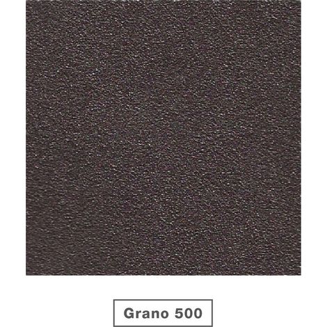 Paquet de 25 feuilles de papier de verre grain 500 pour ponçage à sec ou à l'eau