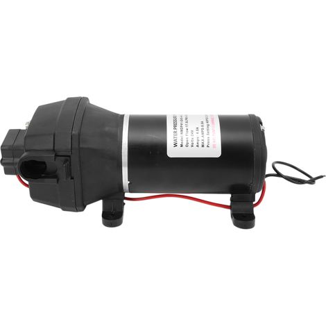 Pompe à eau électrique à membrane, faible niveau sonore, faible consommation d'énergie, 24 V, 6 A, débit 4,5 GPM, pression 40 PSI/2,8 bar (1/5)