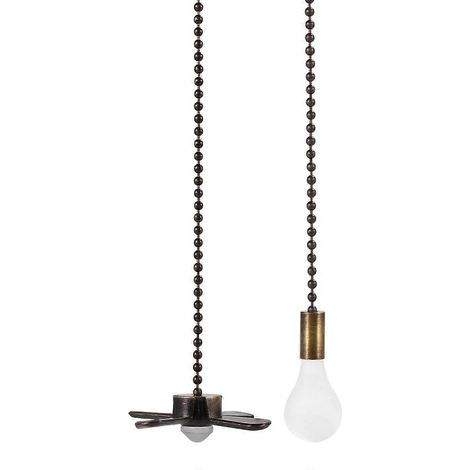 Chaînette d'extension pour ventilateur de plafond, câble pour suspension (2 pièces) (1/5)