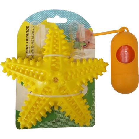 Kit pour chien, comprenant 40 000 friandises dentaires jaunes (1/5)