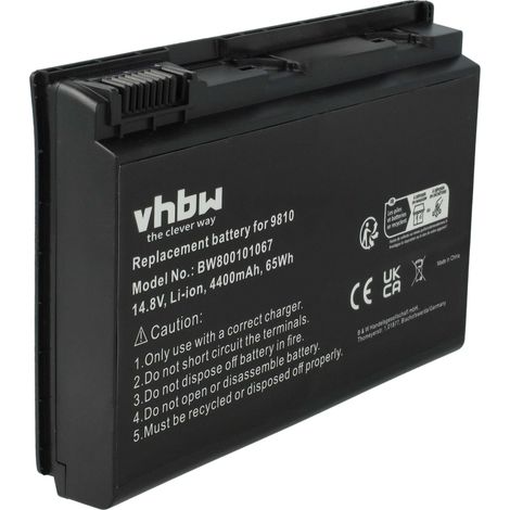 vhbw Akku kompatibel mit Acer Aspire 5612WLMi, 5612AWLMi, 5633WLMi, 5632WLMi, 5634WLMi, 5650, 5611ZWLMi, 5630 Notebook (4400 mAh, 14,8 V, Li-Ion) (1/5)
