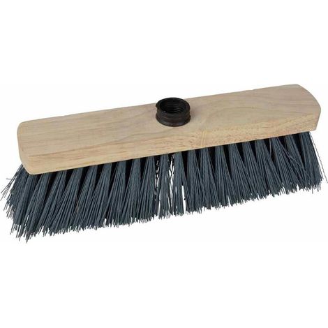 Tête de Balai en Bois "Sols Durs" 30cm Naturel