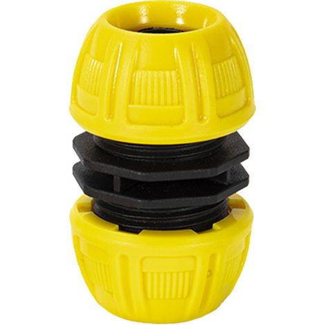 Filiyano-Lot de 10 raccords de tuyau ABS jaune clair, diamètre intérieur 12 mm, rallonge de tuyau d'arrosage 1/4" pour tuyau d'arrosage et pistolet de (1/2)