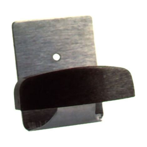 GRUCCIA INOX ADESIVA LEGNO L.2
