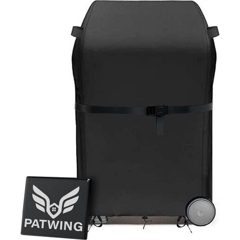 Grillabdeckung 600D Oxford-Stoff Schwarz für Brinkmann Char Broil Weber,Jenn (1/5)
