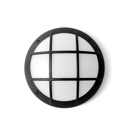PLAFONIERA LED PER CONDOMINI PER ESTERNO FUMAGALLI GELMI GR NERO OPALE E27 3G3000000AYE27 (1/3)