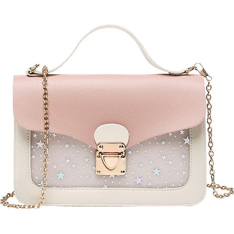 Mini sac à main en chaîne pour fille, sac à bandoulière étoile pour téléphone, (1/3)