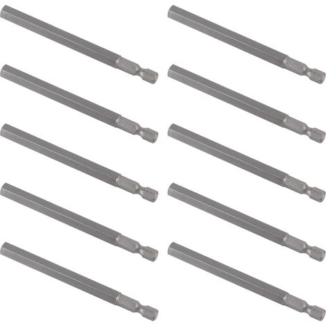 8-teiliges Set elektrischer Schraubendreher-Bits, Ersatz-Sechskant-Steckschlüssel, starkes magnetisches Zubehör, 8 mm (1/5)