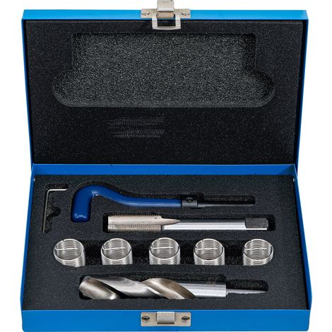 BGS Kit Reparación Roscas M20 x 1,5 9 piezas - 99434
